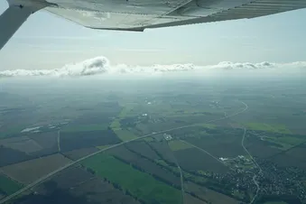 Das Fliegen genießen