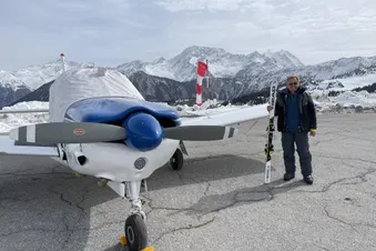 Vol d'excursion : ski à la journée vers Courchevel