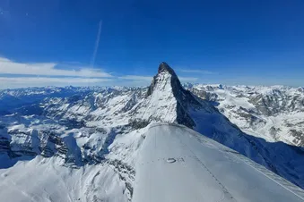 Matterhorn und Eiger, Mönch und Jungfrau