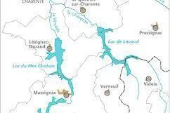 survol des lacs de haute Charentes