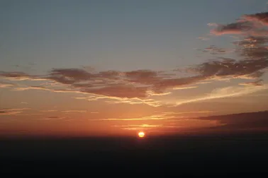 Vol découverte au coucher du soleil