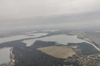 Senftenberger Seen von oben