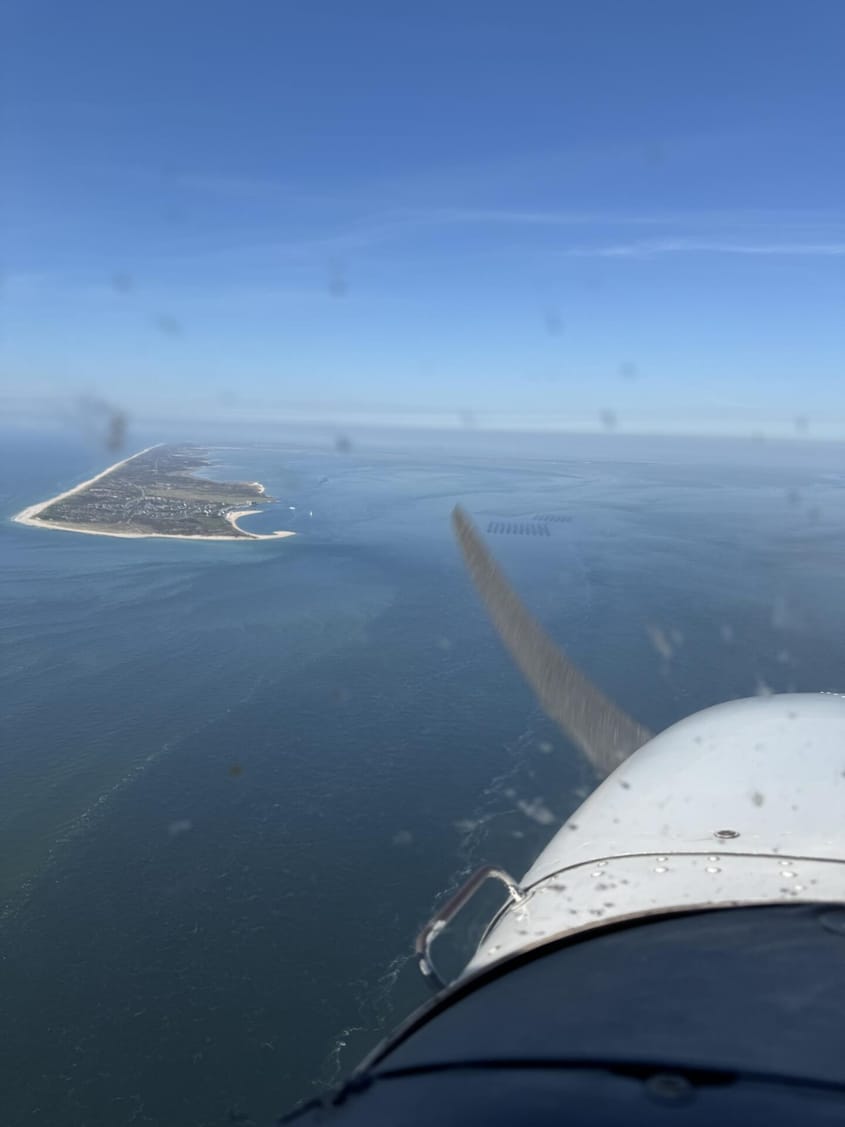 Rundflug über Sylt