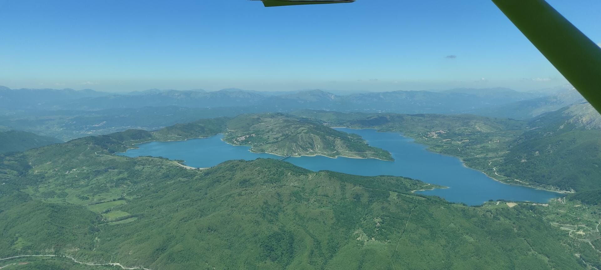 Campotosto lake