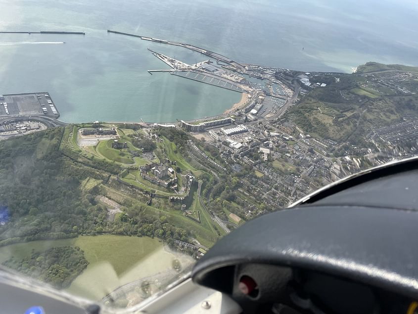 A scenic tour of Kent by plane