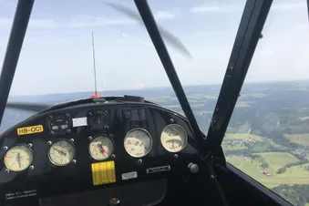 The cockpit of our ride