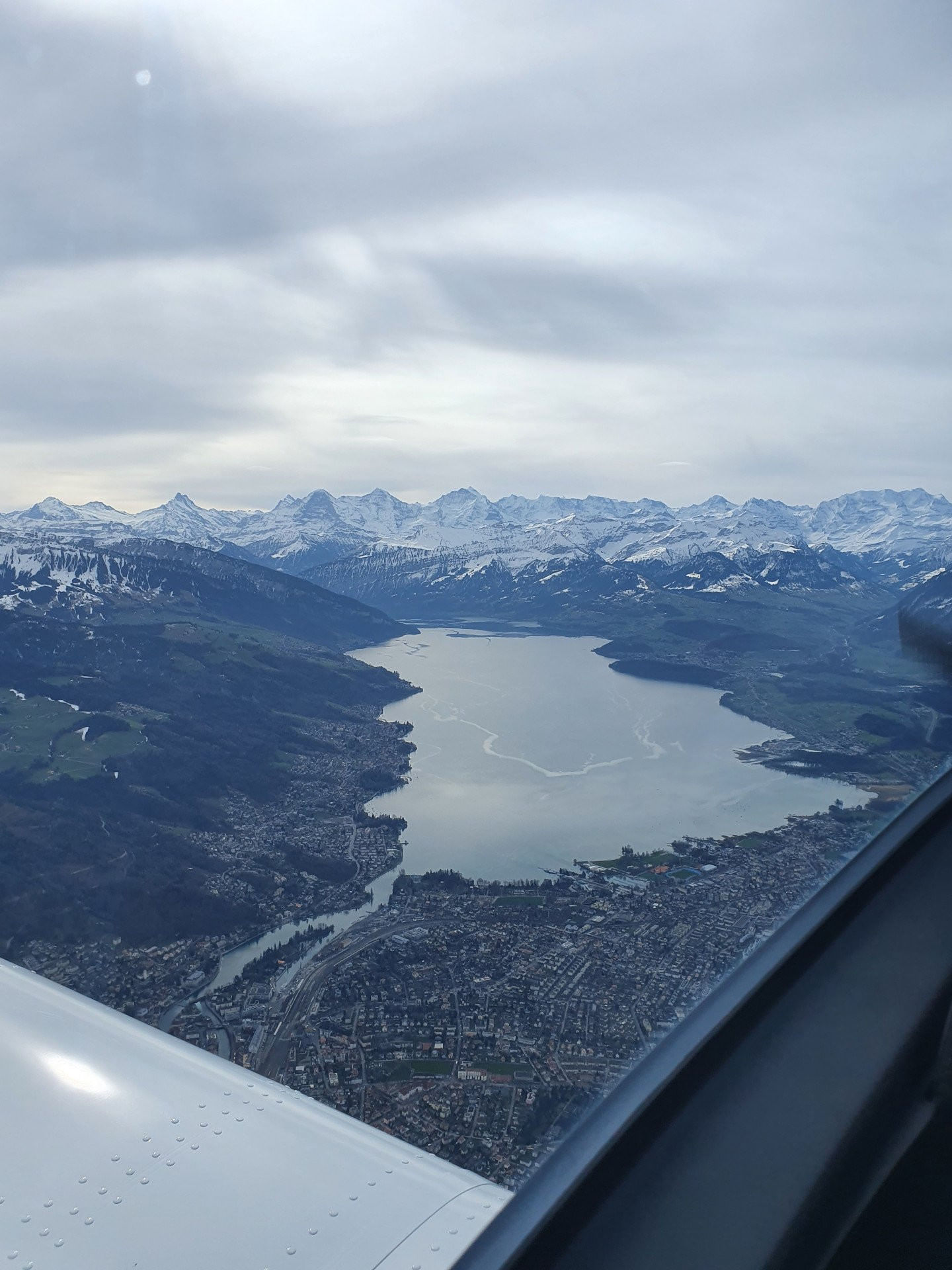 Scenic flight to Jungfrau