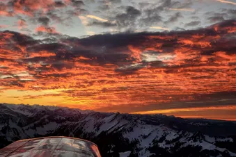 “Willkommen an Bord“ Rundflug über die Ostschweiz!”