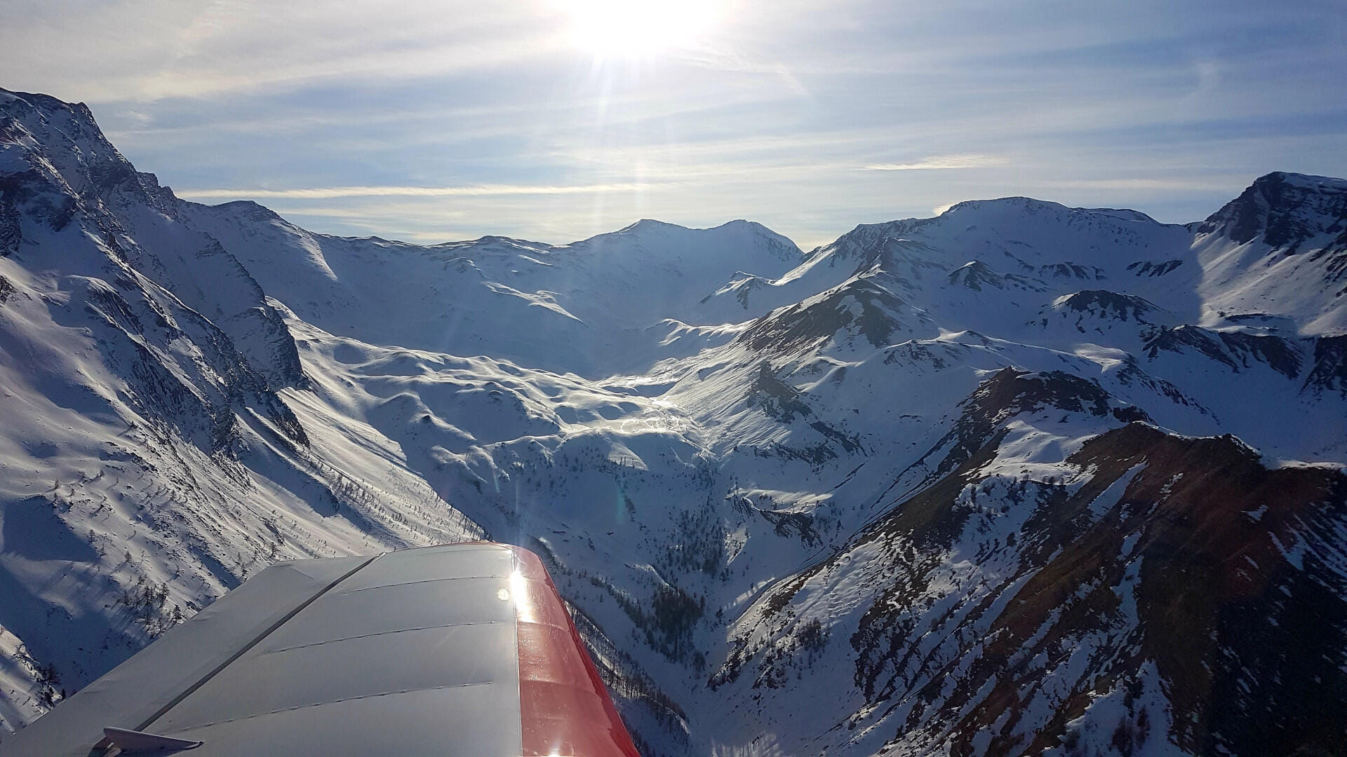 Alpes enneigées et Méditerranée ensoleillée