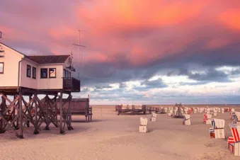 Einen tollen Tag am Strand in St. Peter-Ording
