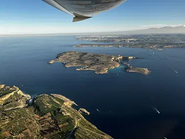 Local Flight over the Maltese Islands