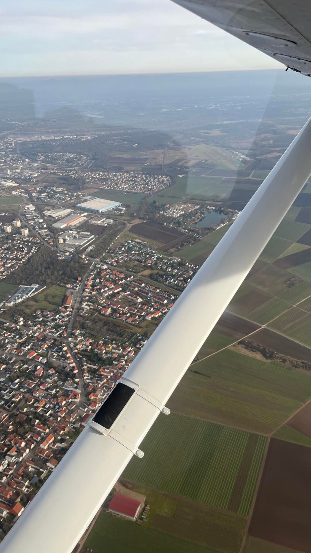 Rundflug über Rhein-Main und Rheinhessen