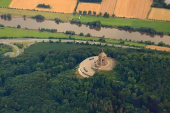 Rundflug Mühlenkreis Minden-Lübbecke ab Porta Westfalica