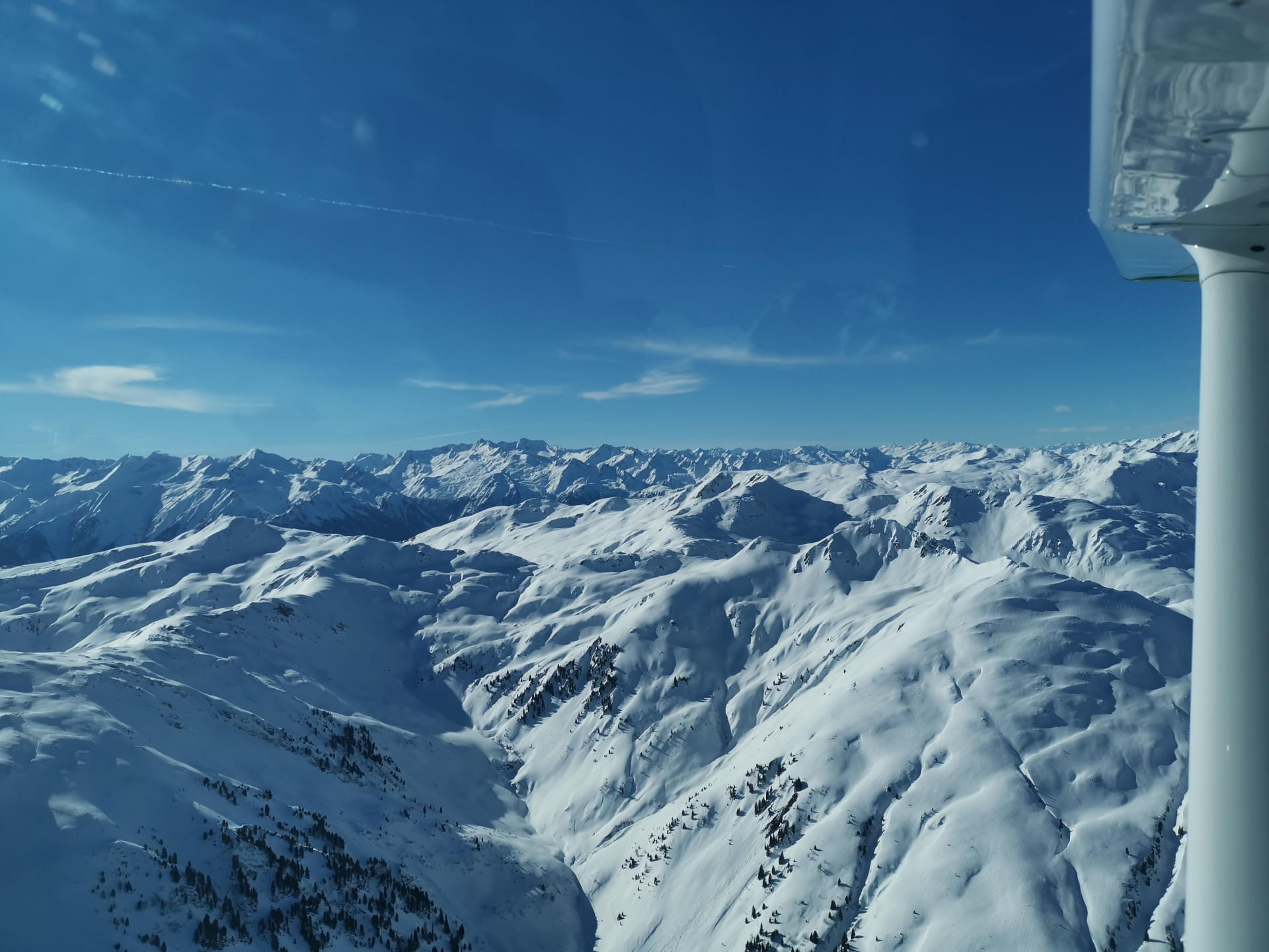 Alpenrundflug von Vilshofen aus