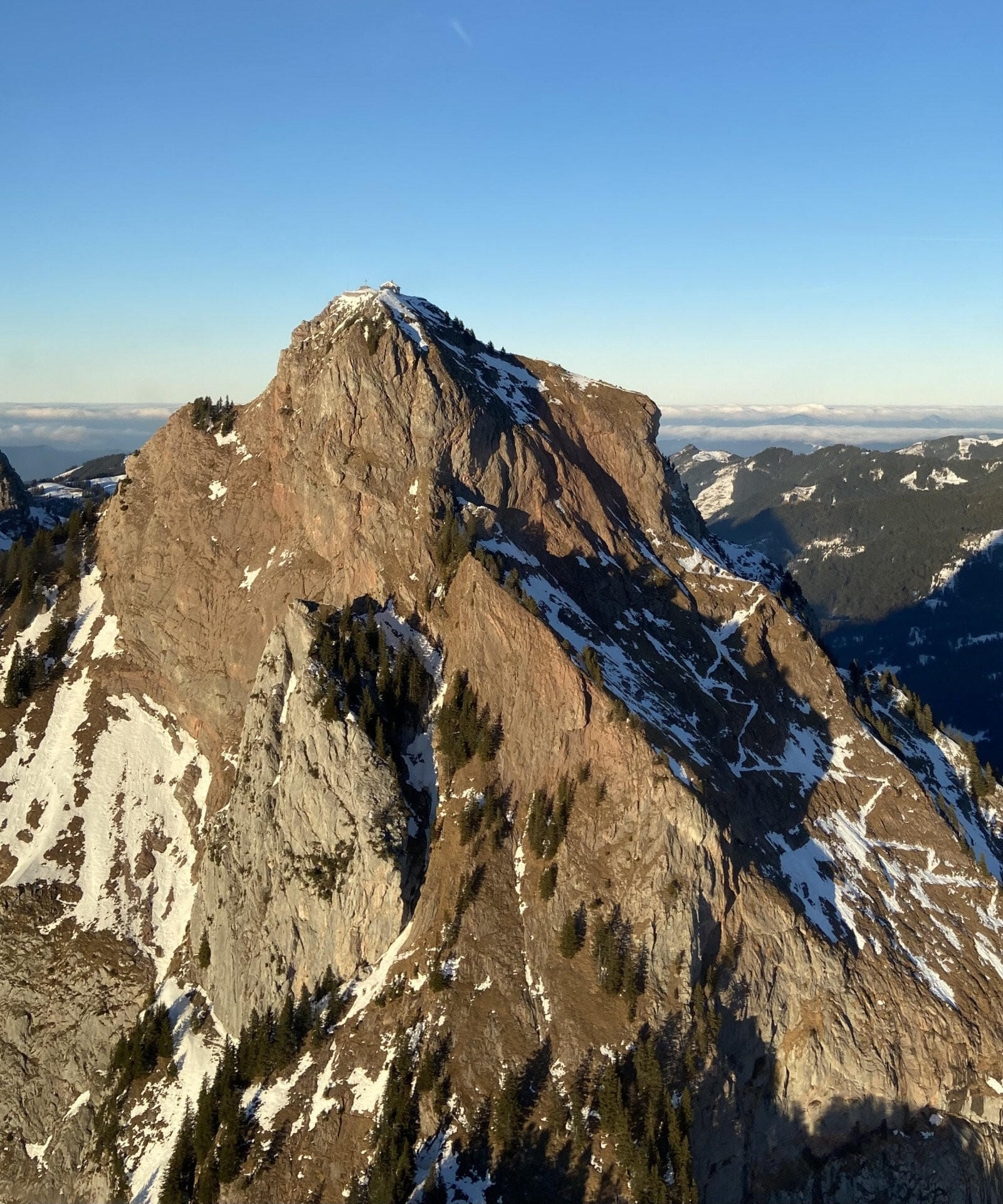 Helikopterflug im Herzen der Schweiz