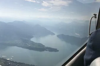 Unvergesslicher Alpenflug