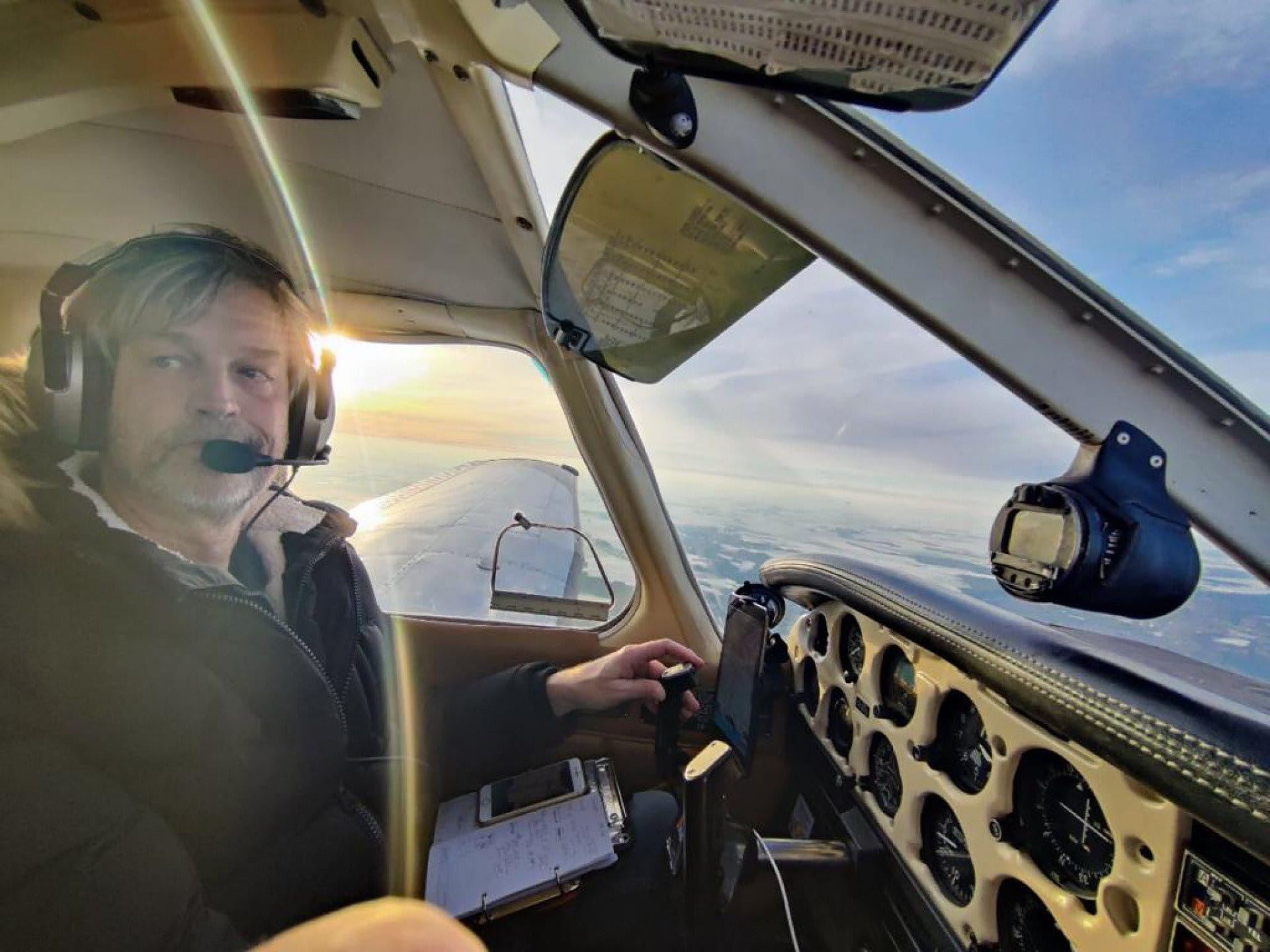 Survol des volcans d'Auvergne !