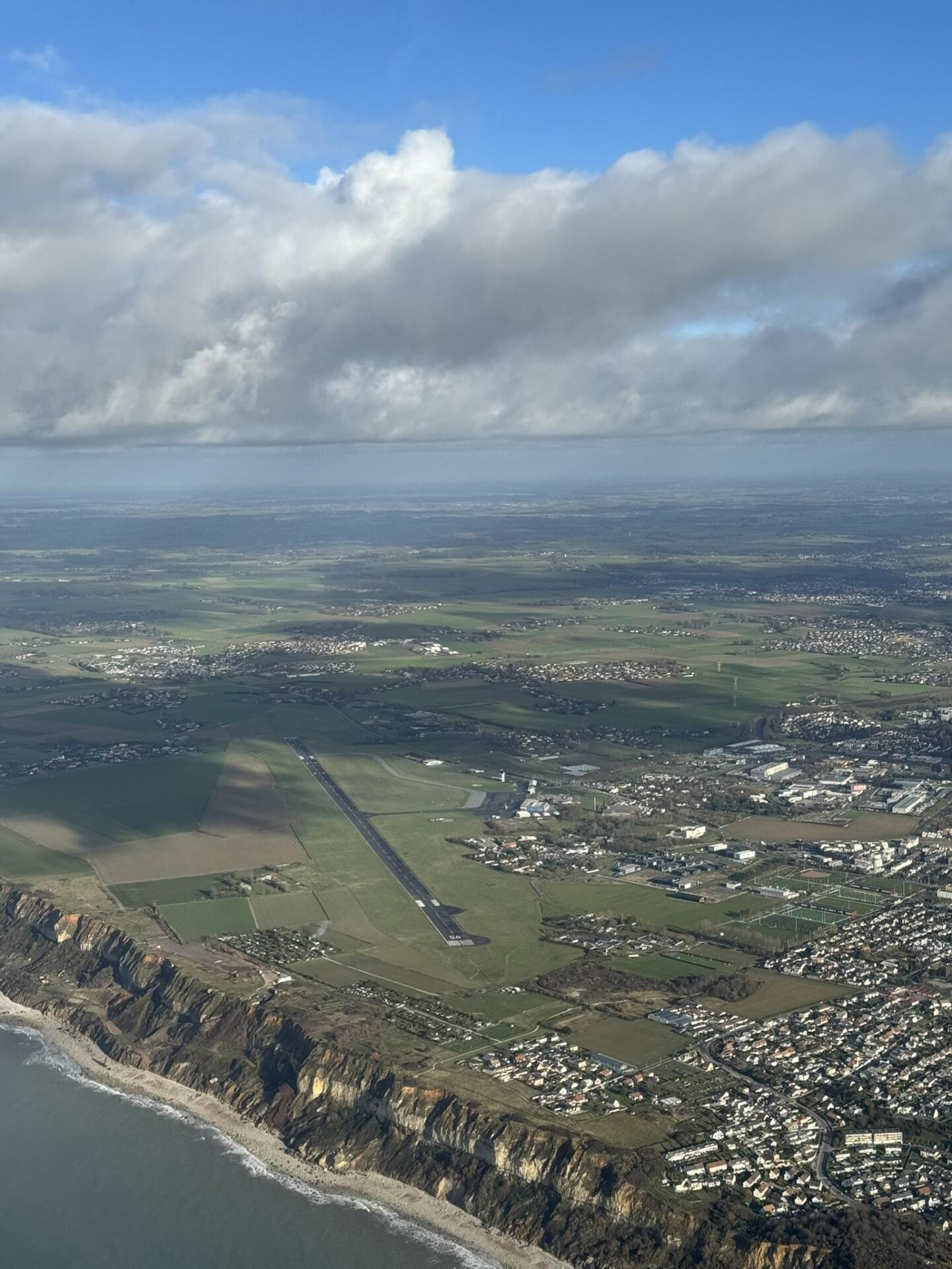 Vu sur l'aéroport du Havre
