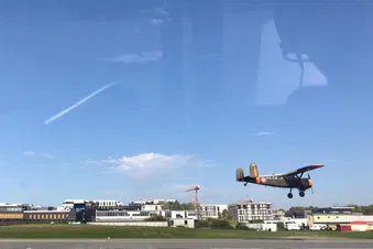 Frühstück in Mannheim, Rundflug