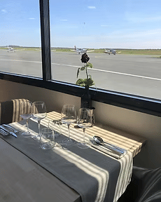 Vue depuis le restaurant