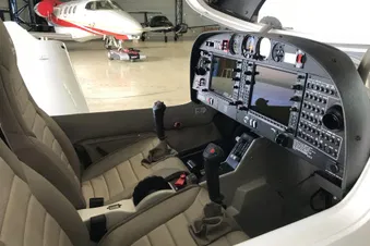 Modernstes Cockpit