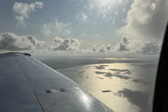 Nordseerundflug über Wilhelmshaven, Bremerhaven und Cuxhaven