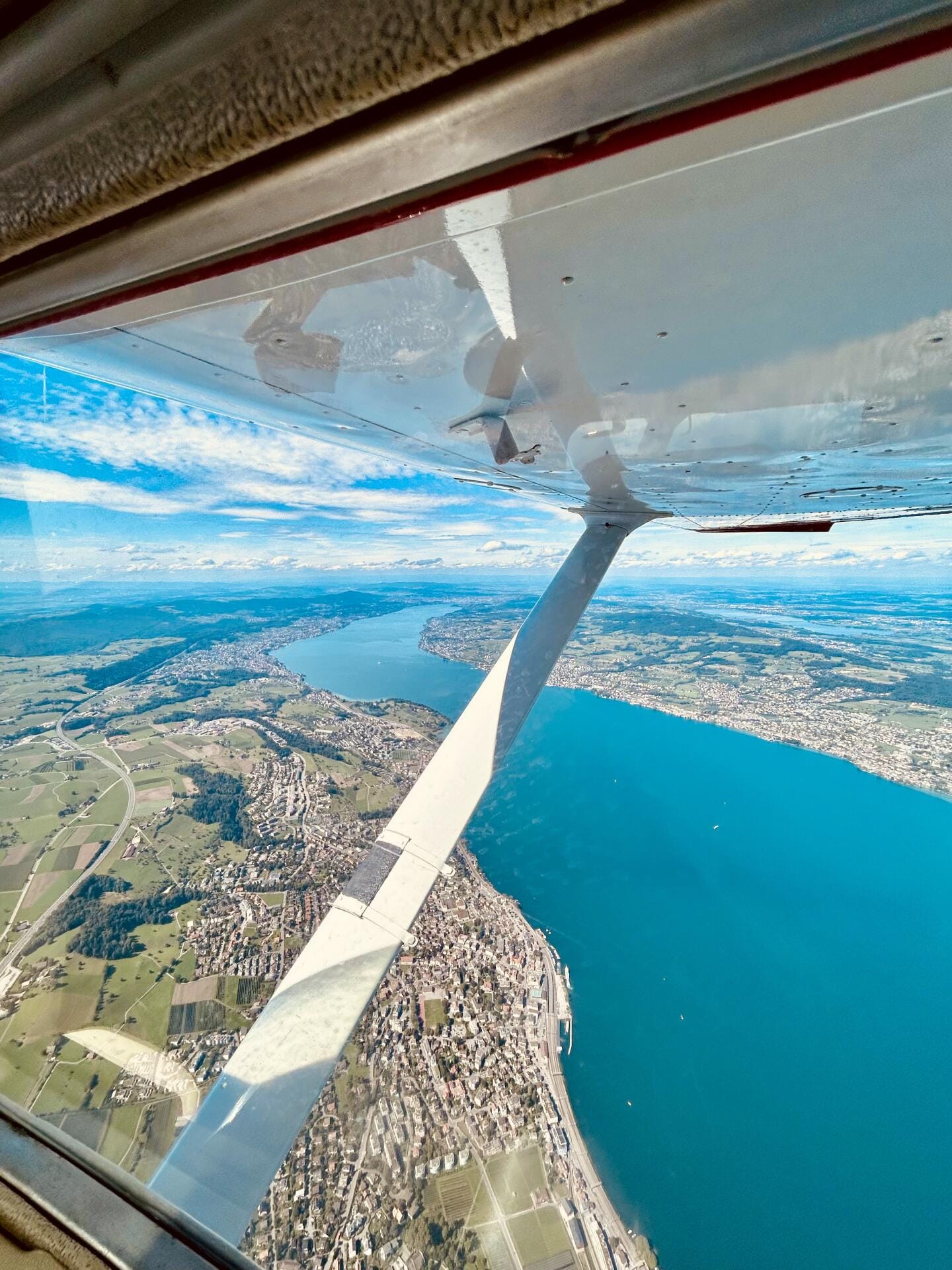 The Zürich Lake from Rapperswill