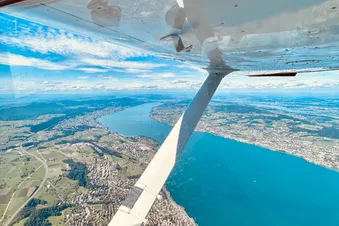 The Zürich Lake from Rapperswill