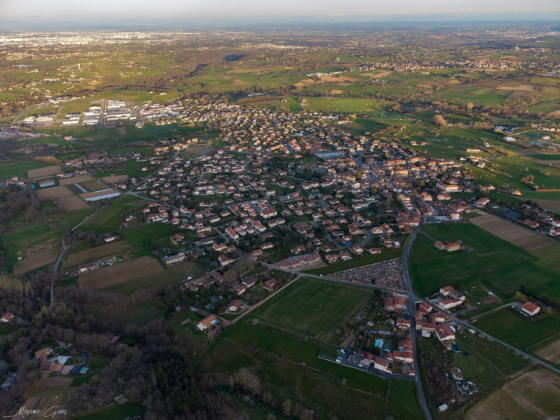 L' Ouest Lyonnais en Hélicoptère - 20 min