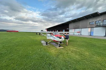 Scenic Flight Experience: Lakes and Mountains