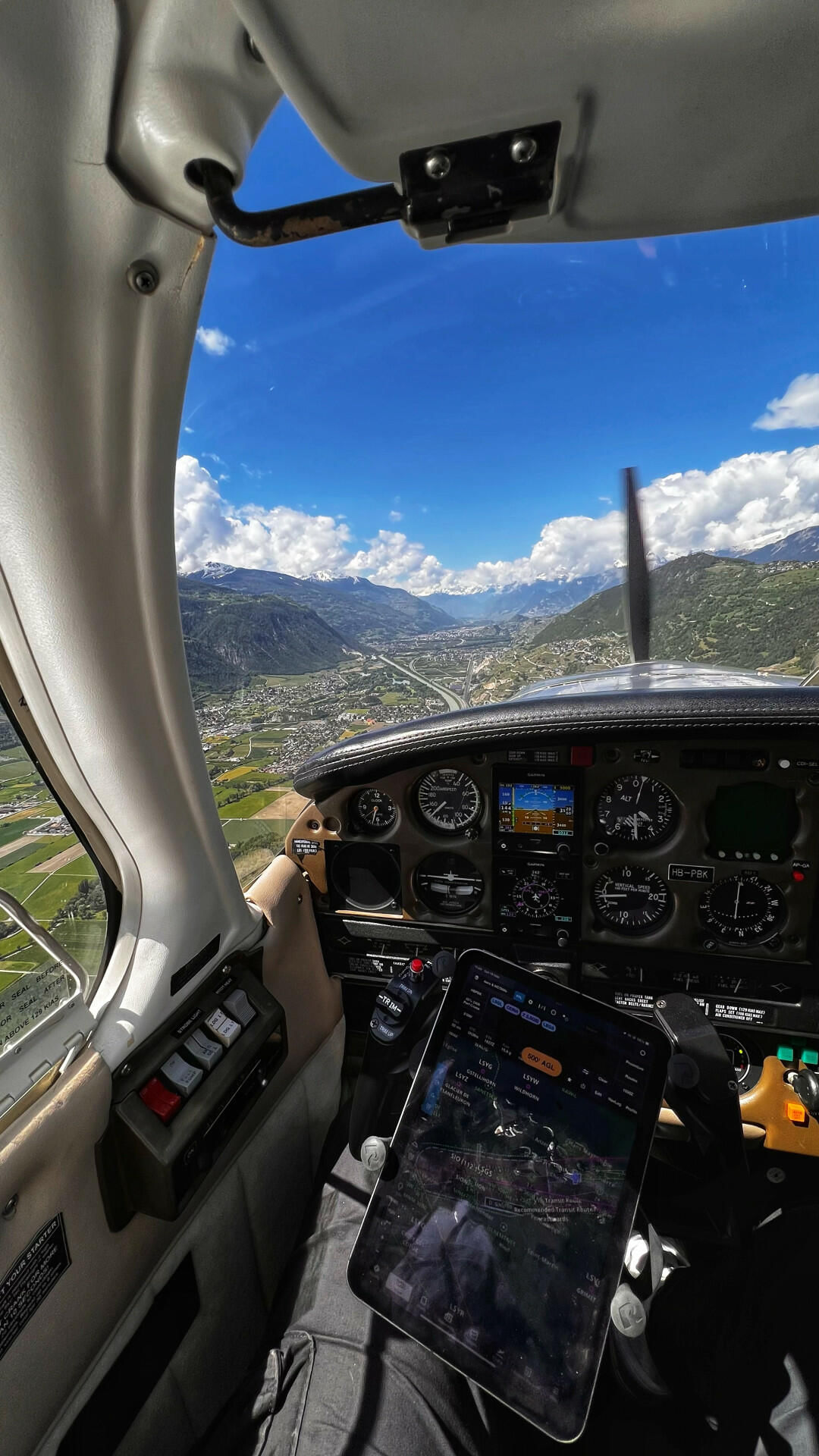 Entrée de la vallée du Rhône