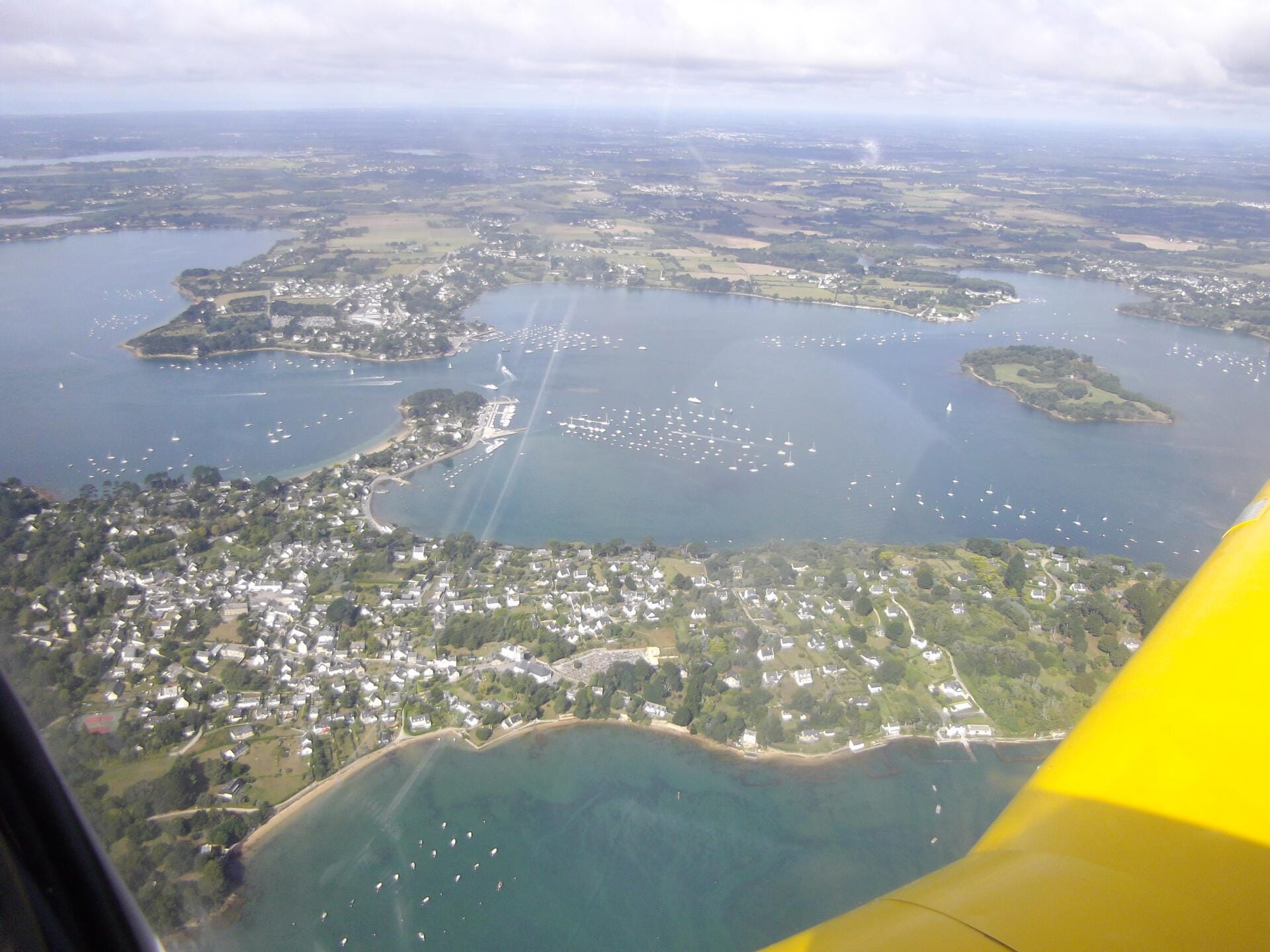 Survol du Golfe du Morbihan