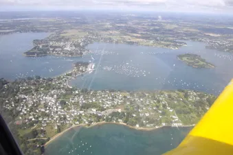Survol du Golfe du Morbihan