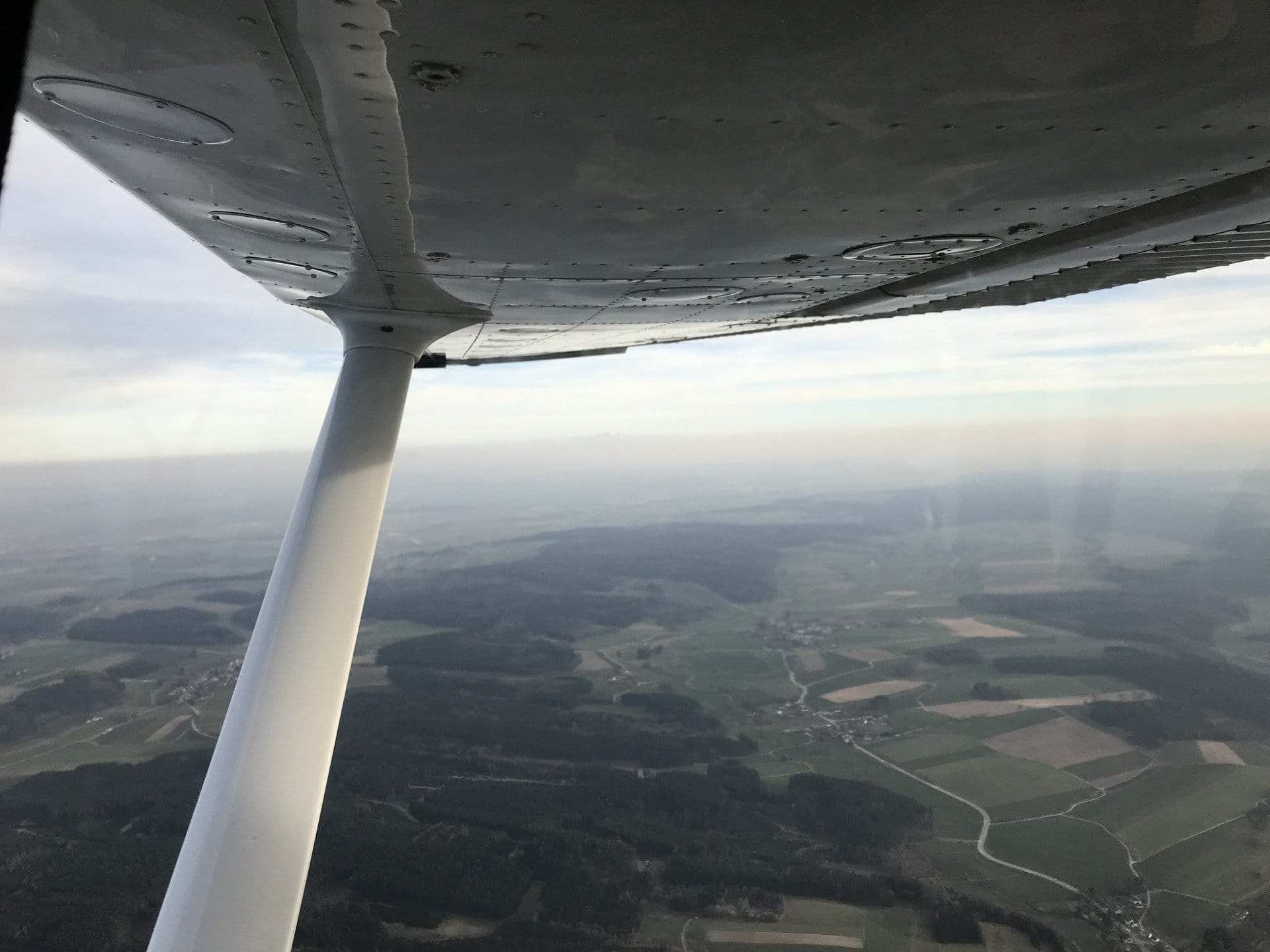 Rundflug über das Voralpenland