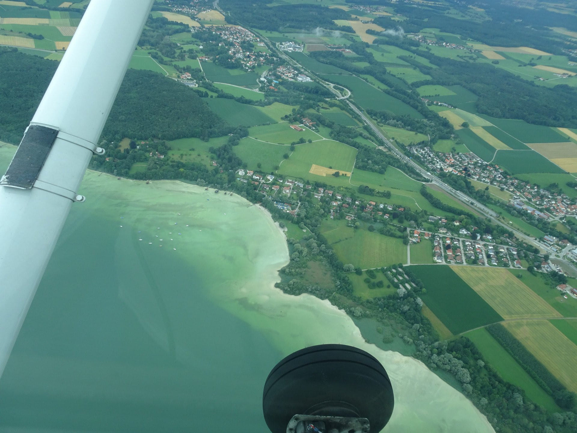 Die Bayerischen Seen von oben