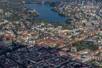 Potsdam und Berlin von oben