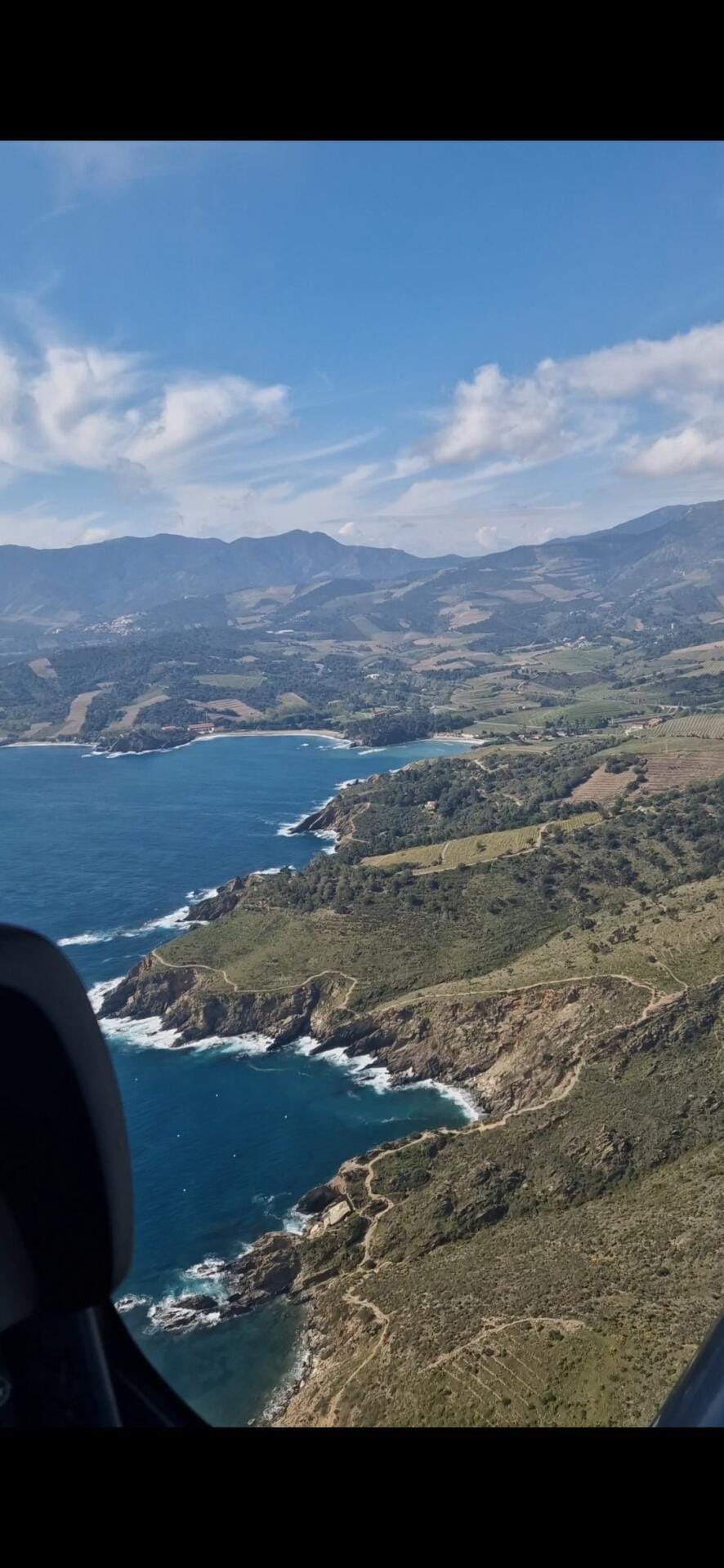 Vol bord de mer Gruissan Collioure Cerbère