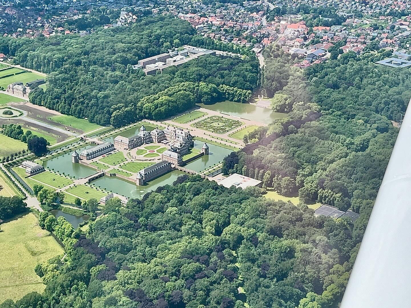 Rundflug über das Münsterland
