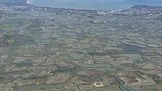 Survol de la côte de Loire Atlantique et de l'île de noirmou