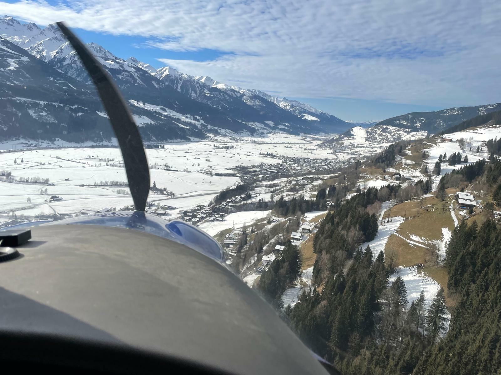 Alpenrundflug mit Zwischenlandung in Zell am See