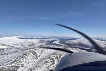 Explore the sheer drops of Norway's eastern mountains
