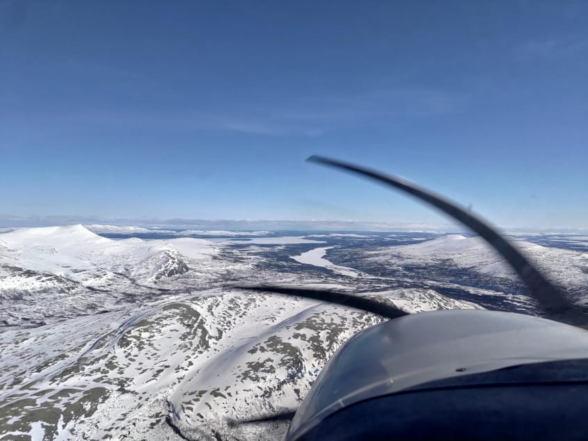 Explore the sheer drops of Norway's eastern mountains