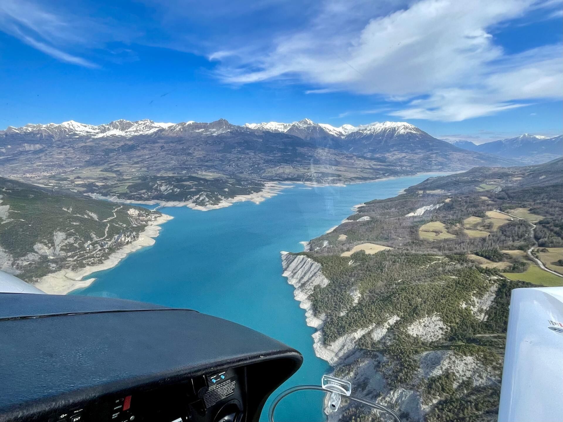 Couleurs magiques du Lac de Serre-Ponçon