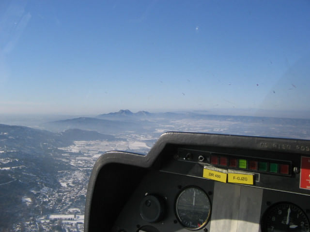 Tres belle visibilité dans cet avion !