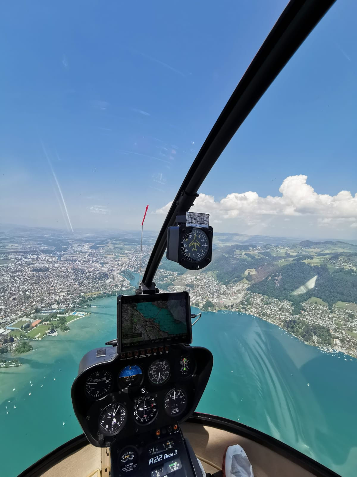 Thunersee Rundflug mit Apero Meielisalp