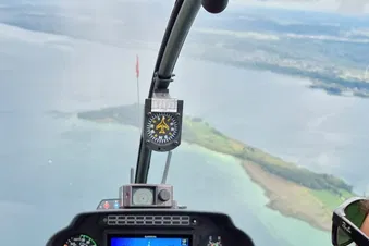 Drei Seen Rundflug im R22