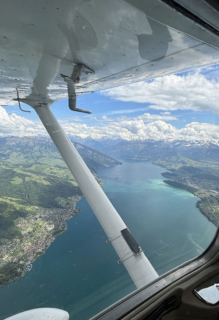 Alpenpanorama und Bundeshaus