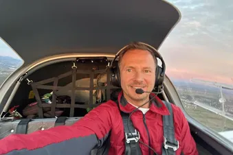 Schnupperflug über Rheinhessen mit Rotenfels Bad Kreuznach