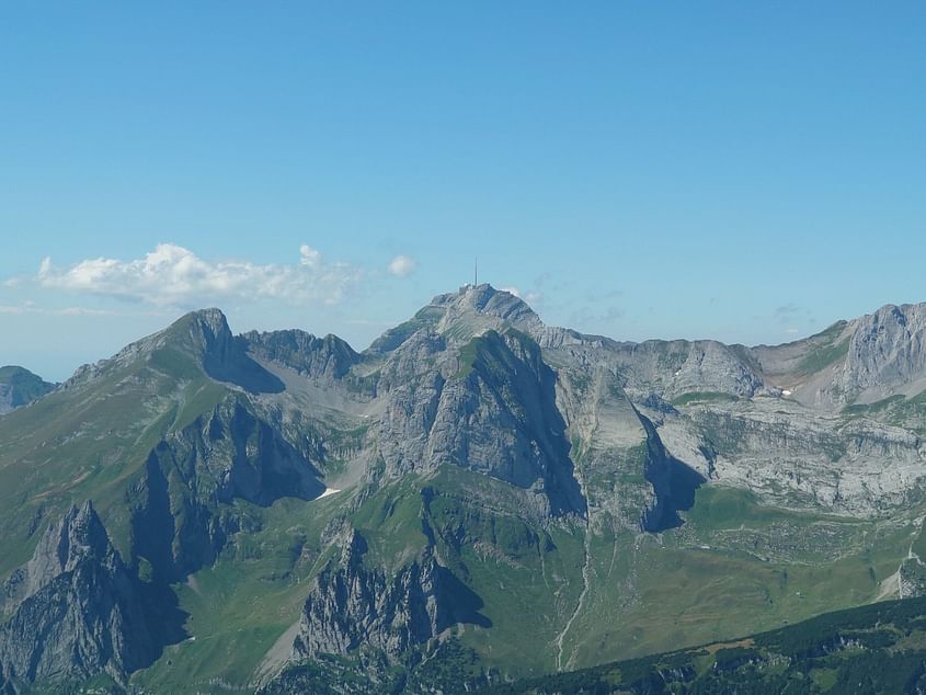 Säntis 360° / Sargans, Vaduz, Hoher Kasten, Appenzell