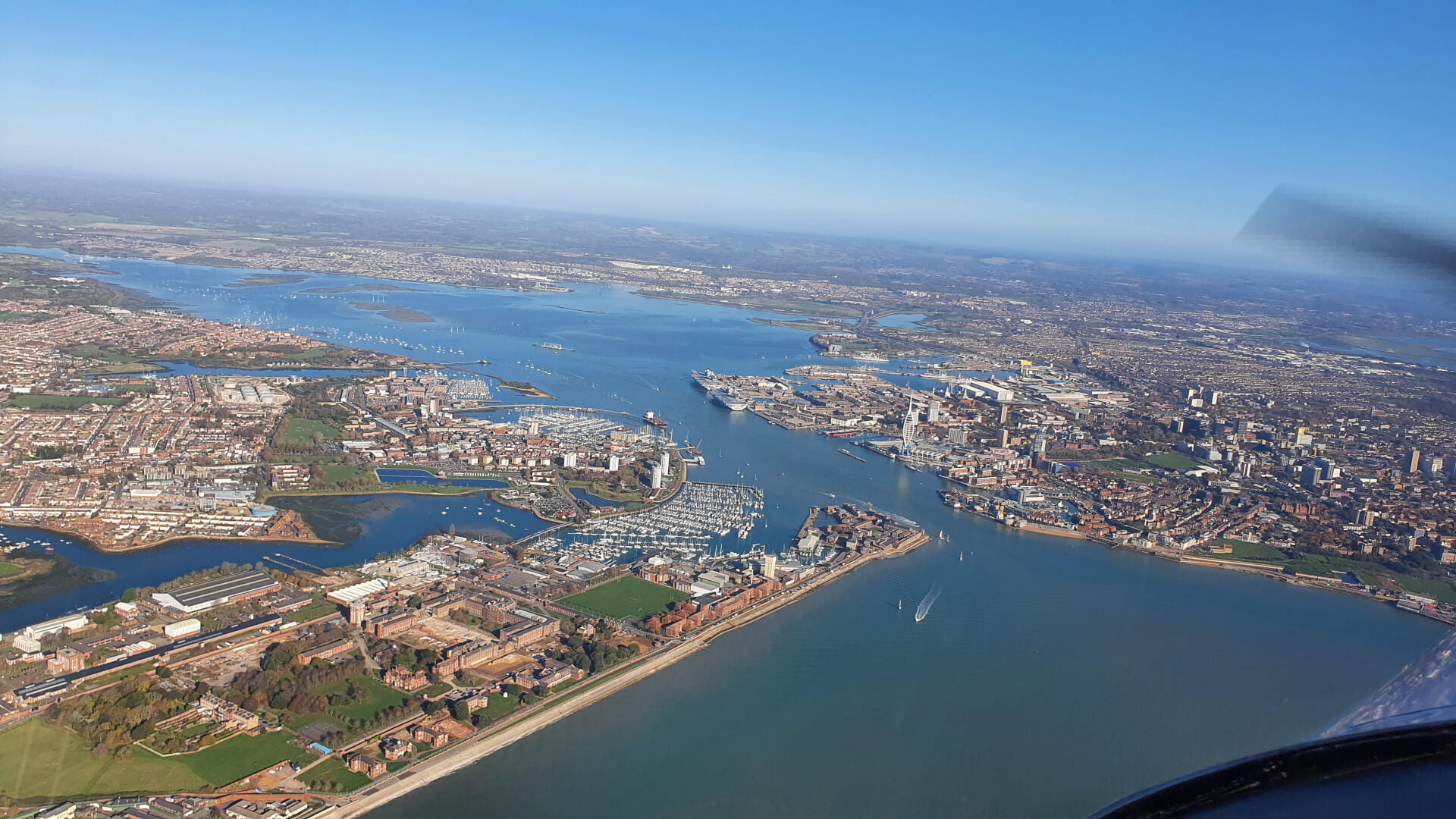 Flight to Isle of Wight for Lunch